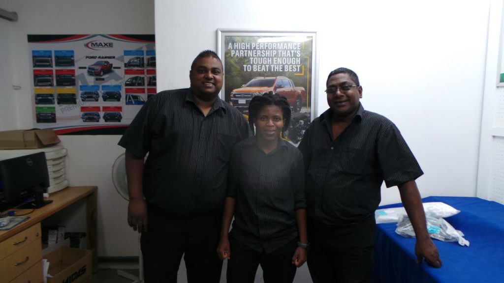 CMH Ford Umhlanga Parts Department Team