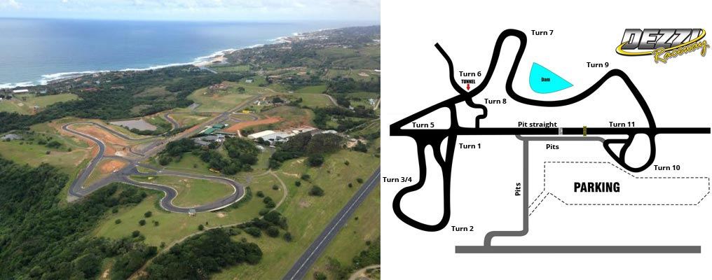 Dezzi Raceway Track Layout And Overhead