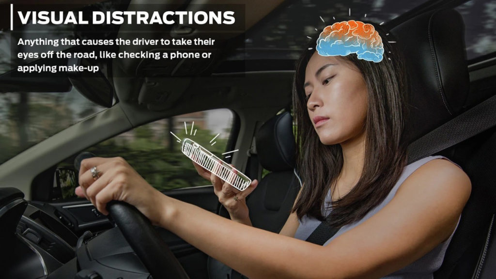 Park Your Phone - Visual Distractions