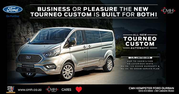NEW FORD TOURNEO AUTOMATIC - CMH-TOURNEO-SPECIAL