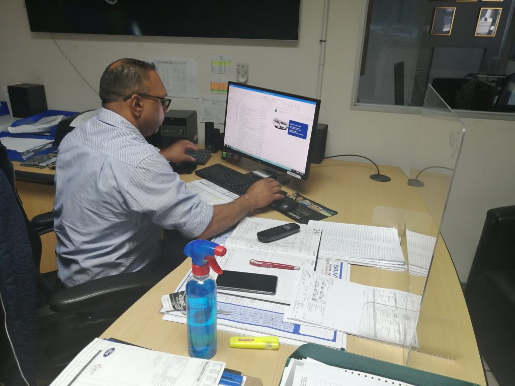 CMH KEMPSTER FORD DURBAN - VINCENT GOVENDER On duty