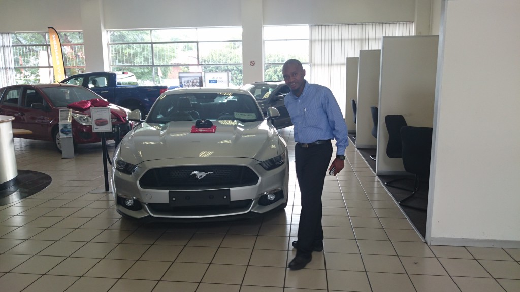 CMH Ford Randburg Delivers First Mustang - CMH Ford