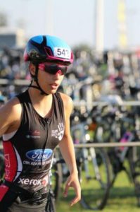 Amber only at the age of 15 years old, whom we at Kempster Durban South sponsor, she lives the life as an athlete would. Amber Schlebusch starts a typical day at 3.50 am. Certainly not your average teenager’s idea of an early morning. But for SA’s newest age-group triathlon champion, it is part and parcel of the demands of her sport. At just 15, Amber – a Grade 10 pupil at Durban Girls College – has grown used to her punishing schedule. Before school she squeezes in a 30km bike ride and a 5km run along the Golden Mile. By the afternoon she might have added a 3km swim to her training, or a session in the gym, all the while finding the time – somehow – to remain on top of her schoolwork. Arduous, indeed, but the results of her hard work are there to see. The past weekend saw her crowned the country’s U17 women’s triathlon champion when she dominated the field with a powerful run-leg at Aldam Estate in the Free State, to the extent that she finished 2nd overall in the U19 category. It capped a sensational few months for Amber, who prior to the national champs won a number of prestigious events around the country, including the Midlands Ultra Sprint, KZN Triathlon Champs & Discovery Triathlon School Challenge. Her victories have seen her profile in the sport grow, and she attributes this to her coach Justin Hand of Team Justin / Durban Runner, who took her under his wing last year, giving her the guidance she needed to realize what was, until then, budding potential. The Team Justine also drives a Ford Tourneo Connect, and we sponsor R1000 00 every month. The pair have their eyes on next year’s Youth Olympics in Buenos Aires and Amber stands an excellent chance of competing after selection to the talent identification programme run by Triathlon South Africa, currently taking place in Johannesburg. Some of that potential saw her garner second place in the World Biathlete Championships in Sarasota, Florida last year, her first competition as a national champion outside of the country. Amber holds numerous triathlon and biathlete provincial titles. Swimming and running were identified early on by her parents as sports she could excel in. On the track, she broke records year after year at Glenwood Prep, accomplishments she has carried into high school. She has run and swum for KZN, and it was these beginnings that ultimately led her down the triathlon path. She remains humble to those who have helped her along the way. With a large support network of family and friends, coaches, teammates and sponsors, Amber has been allowed to flourish at her own pace, and has no hesitation meeting up with friends away from her sport. She loves her cellphone like any self-respecting child – which is what you would expect from an average teenager.