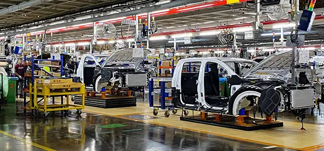 Ford Ranger in the factory - Gauteng FACTORY