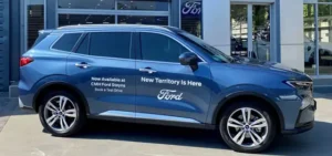 Blue All New Ford Territory SUV