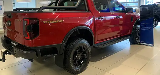 2024 Ford Ranger Tremor Rear View