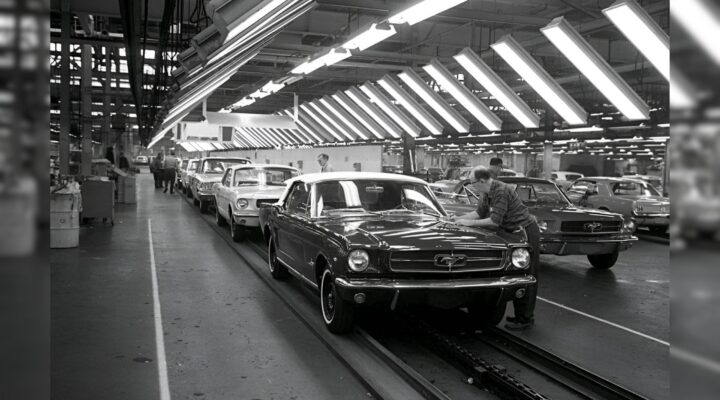 Classic Ford Mustang in South Africa