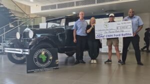 cmh ford ballito team cheque give away