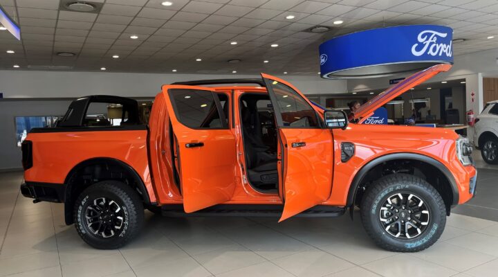 Orange 2026 Ford Ranger Wildtrak