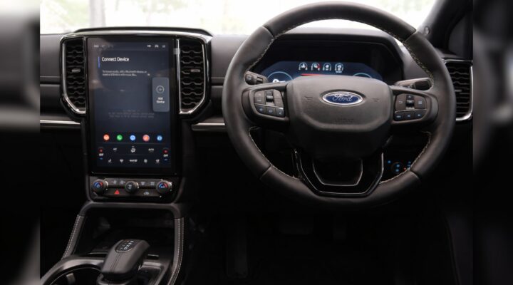 Ford Ranger Platinum 12-inch multi-function Steering Wheel