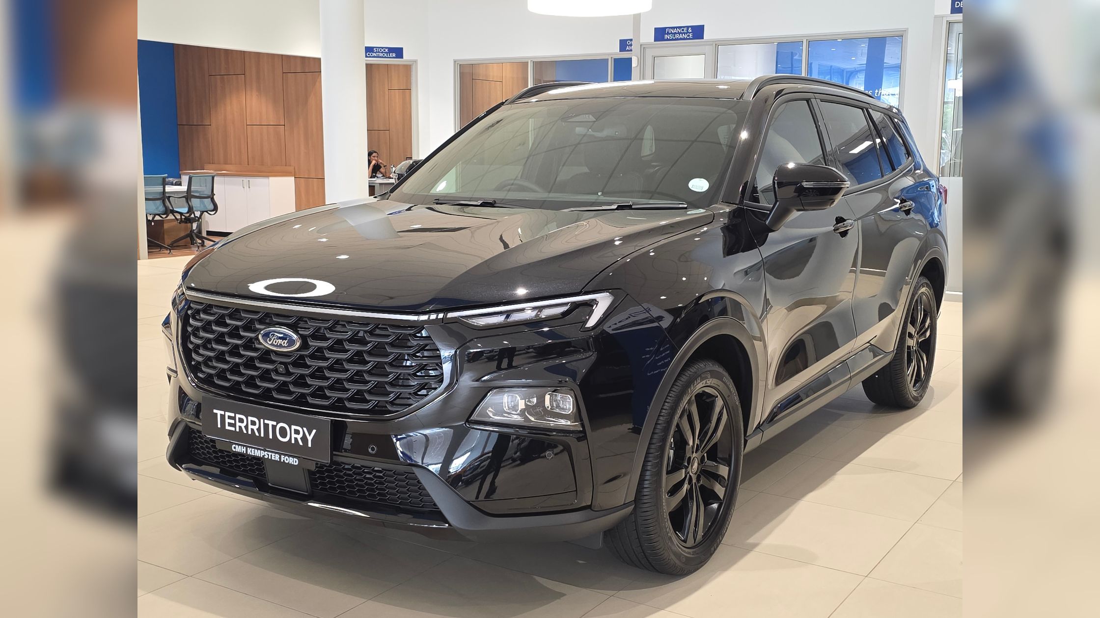 Ford Territory blacked out Edition Front View