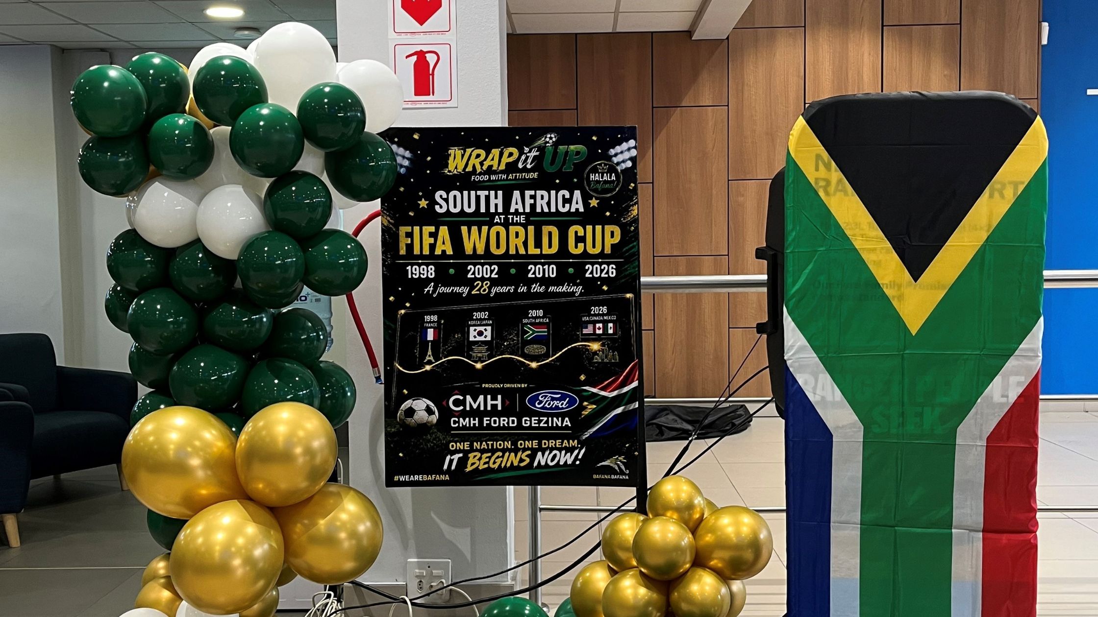 CMH l Ford Gezina l World Cup Showroom Display 1