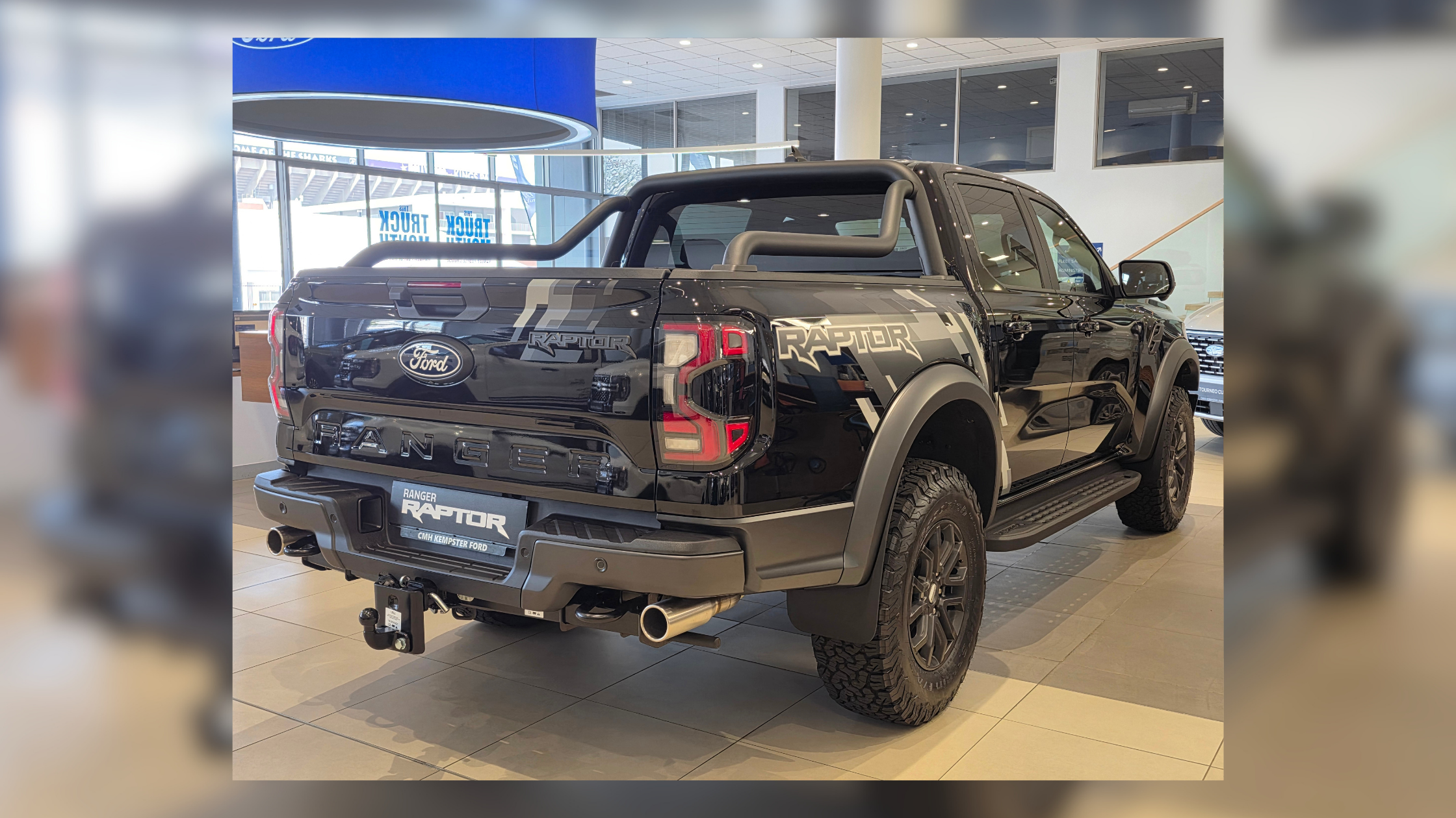 Ford Raptor Side View