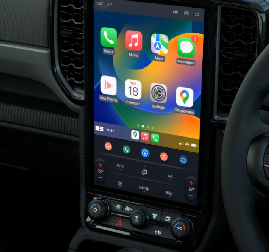 Seamless and smart connectivity - Ford Ranger Double Cab